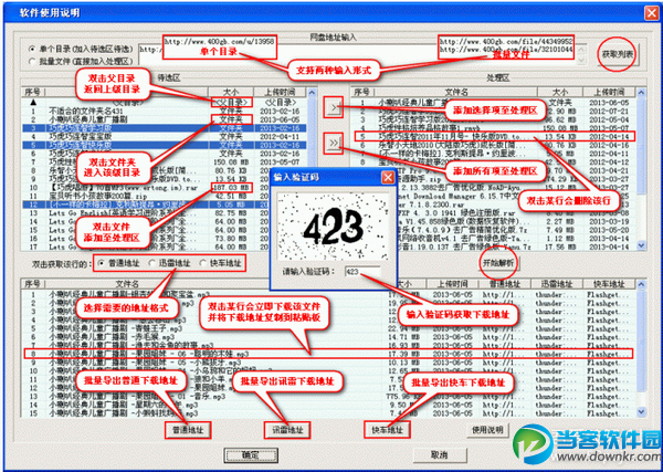 城通网盘URL批量解析器绿色版