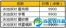 LOL泳池派对皮肤限时上架