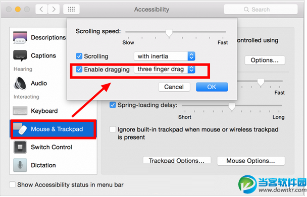 ForceTouch TrackPad开启三指移动的三种方法