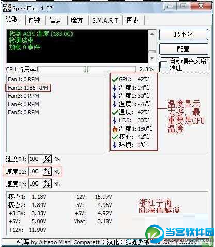 教你调节CPU风扇转速的方法和操作步骤