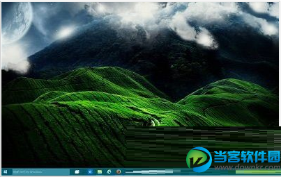 Win10系统设置电脑背景后桌面图标被隐藏了的解决办法