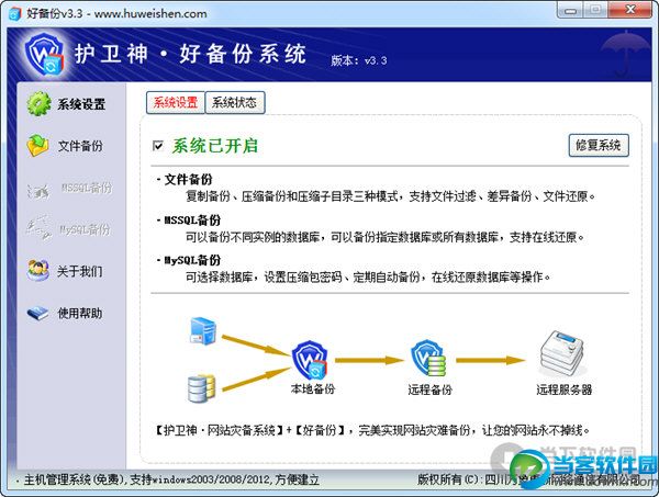 护卫神好备份系统