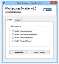 Win Updates Disabler(Win10更新屏蔽工具)v1.0绿色版