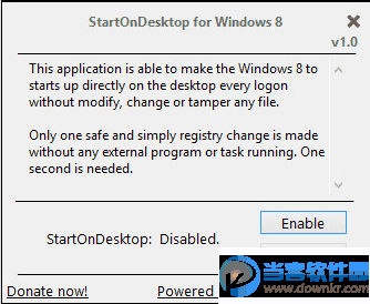 StartOnDesktop