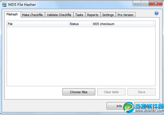 MD5 File Hasher