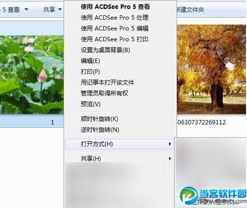 ACDSee快速打开图片