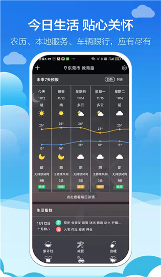 知趣天气预报 v2.7.1