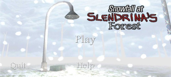 兰德里纳河的森林雪天模组(Slendrina: The Fo